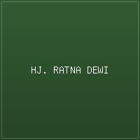 Hj. Ratna Dewi, S.Pd.